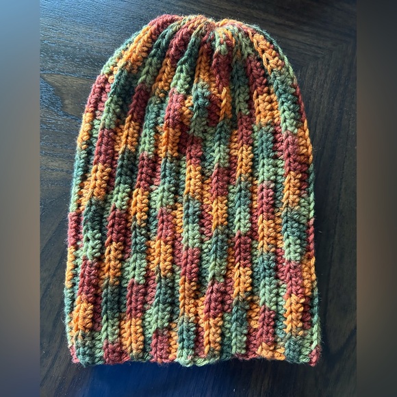 Multicolor Knit Beanie - Picture 1 of 3